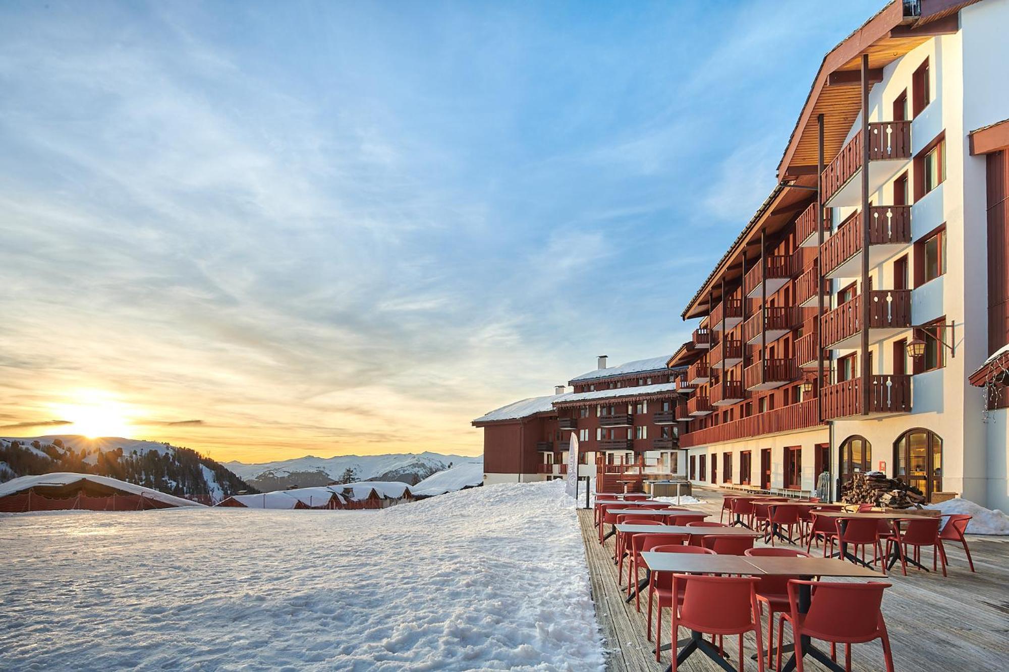 Hotel L'Eden Des Cimes - Vacances Bleues - Belle Plagne 2100 La Plagne Esterno foto